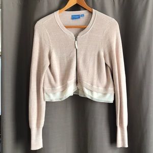 Vera Wang cropped sweater